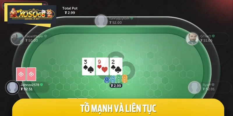 Tố mạnh là cách chơi Poker hiệu quả mà bạn nên thử dù chỉ một lần
