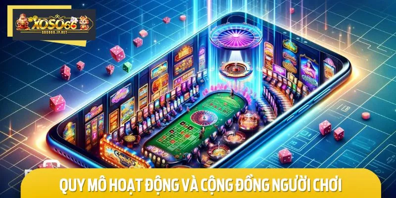 Nền tảng có quy mô hoạt động rộng lớn