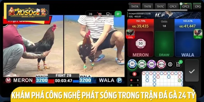 Bet thủ đánh giá cao về công nghệ phát sóng của trận đấu