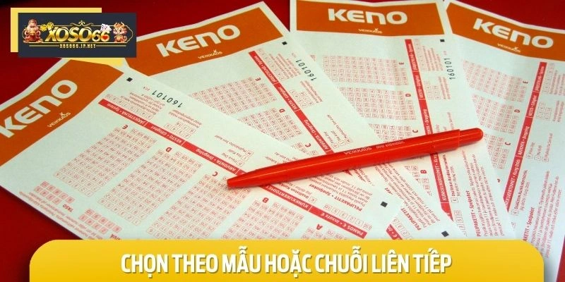 Theo mẫu hoặc chuỗi tăng phần tự tin
