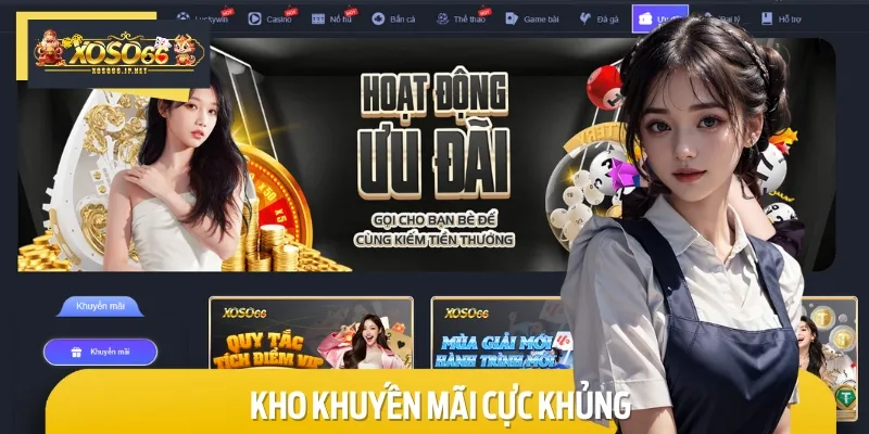 Các chương trình khuyến mãi được cung cấp luôn là nguồn động lực lớn